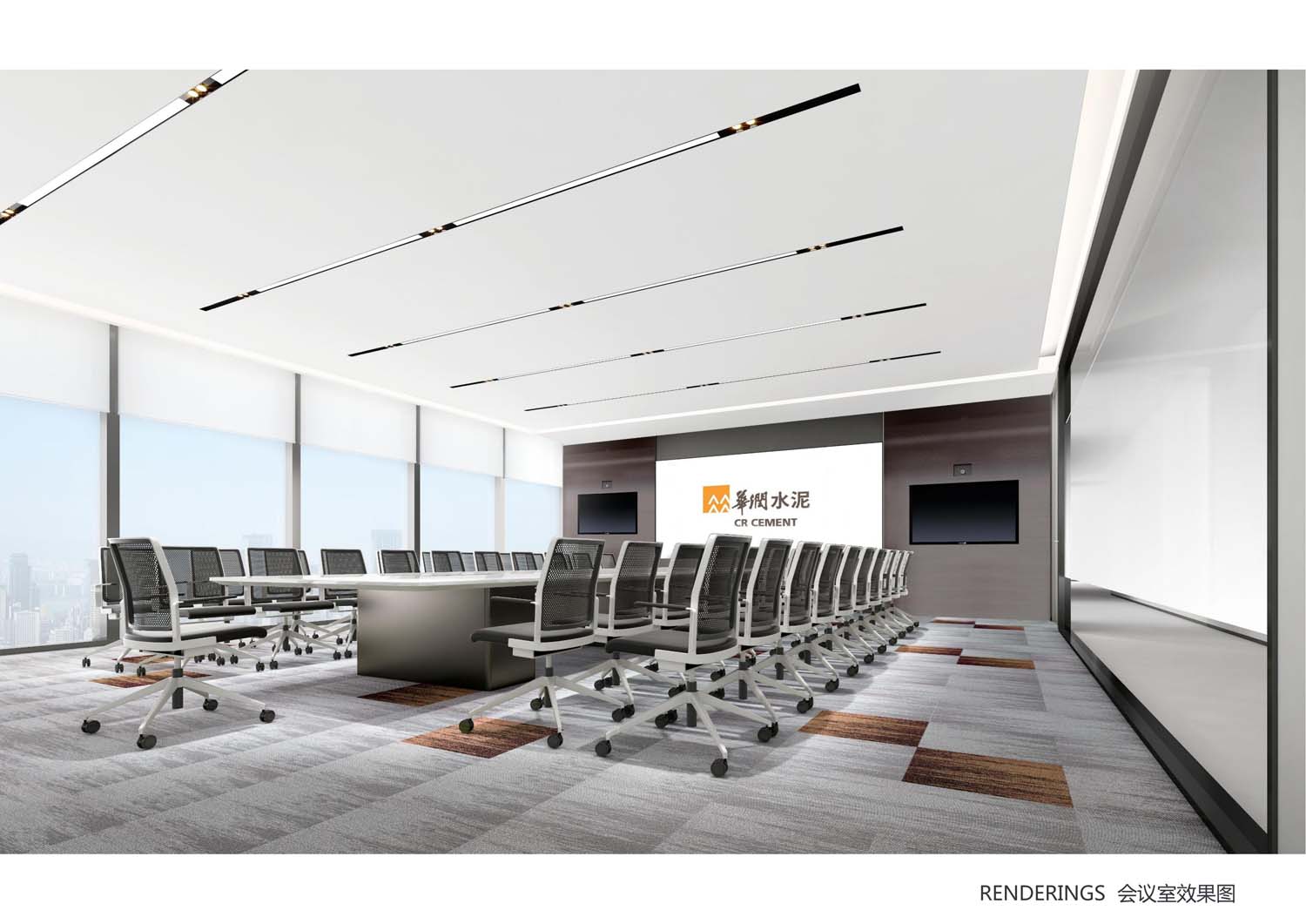 華潤(rùn)辦公樓室內(nèi)設(shè)計(jì)(圖29)