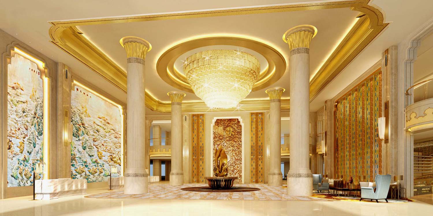 國(guó)際大酒店室內(nèi)設(shè)計(jì)(圖1)