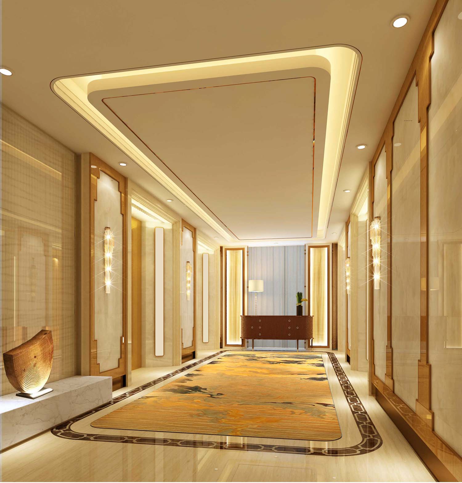 國(guó)際大酒店室內(nèi)設(shè)計(jì)(圖18)