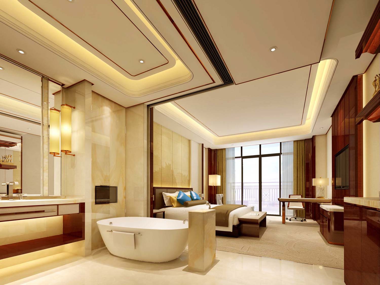 國(guó)際大酒店室內(nèi)設(shè)計(jì)(圖12)