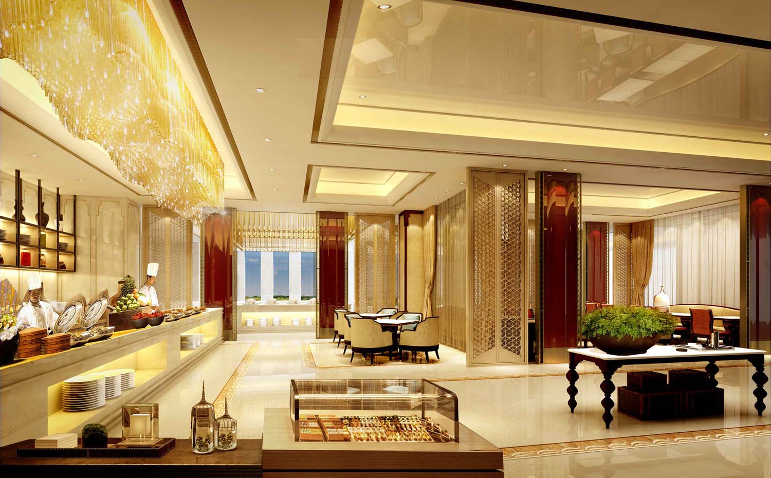 國(guó)際大酒店室內(nèi)設(shè)計(jì)(圖3)