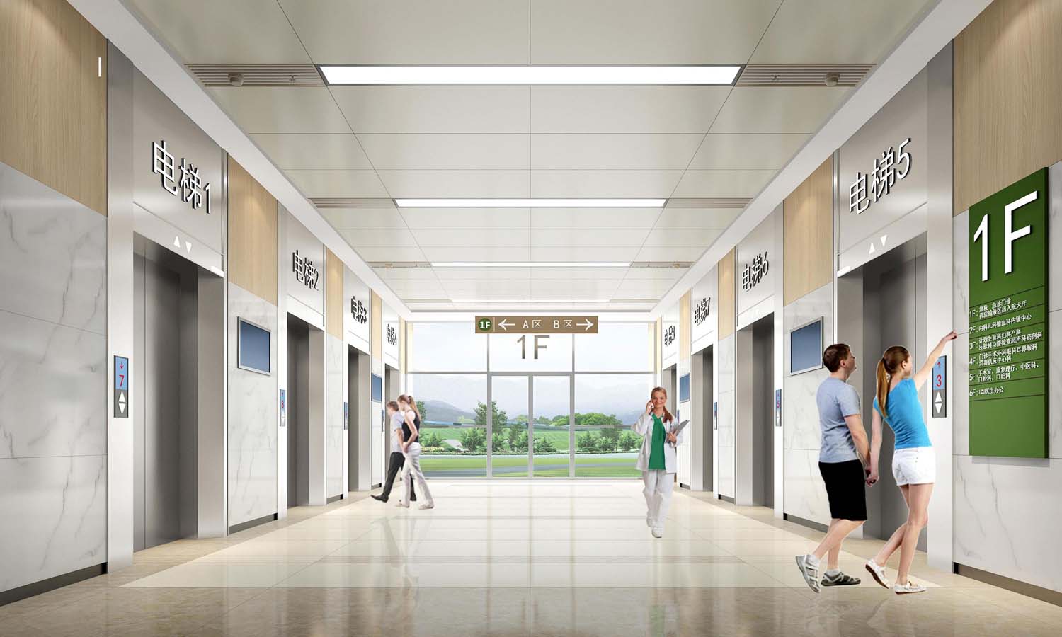 南灣醫(yī)院室內(nèi)設(shè)計(圖7)