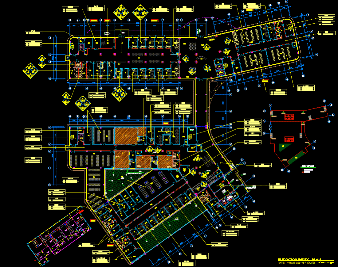 醫(yī)院室內(nèi)設(shè)計,施工圖深化設(shè)計,機電設(shè)計(圖5)